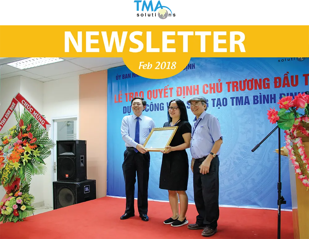 Newsletter Tháng 2/2018