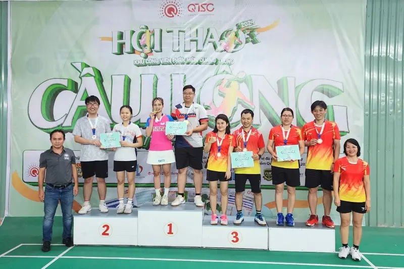 TMA "phá đảo" BXH Cầu lônng tại Hội thao QTSC 2024