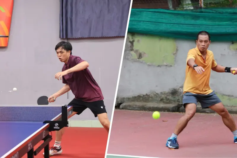 [Đại hội Thể thao - Văn nghệ 2024] Giải Bóng bàn và Quần vợt: Có công mài sắt, có ngày… giành huy chương