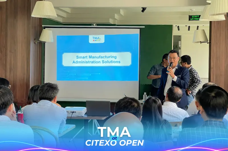TMA TẠI SỰ KIỆN CITEXO OPEN TP.HCM | Định hình tương lai chuyển đổi số cho doanh nghiệp thương mại & sản xuất