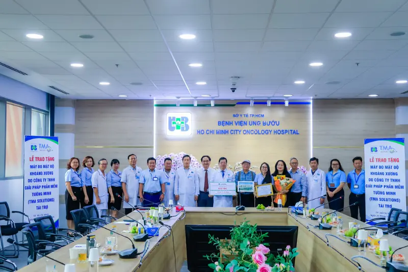 TMA trao yêu thương, thắp hy vọng cho bệnh nhân ung thư