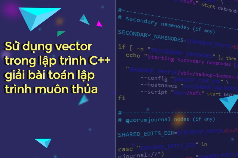Sử dụng vector trong lập trình C++ - giải bài toán lập trình muôn thủa