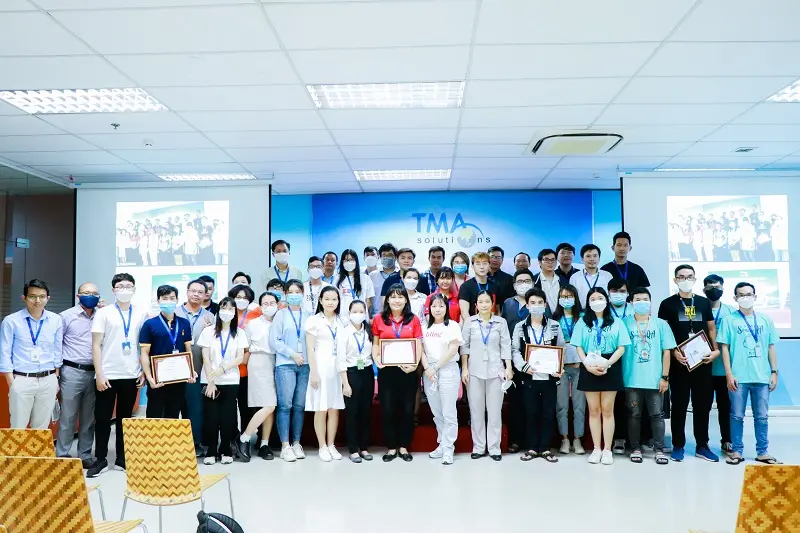 [TMA Quarterly Star Performer QI/2022] Lễ trao giải xướng tên nhiều team ở cả 2 đầu cầu TP.HCM và Bình Định