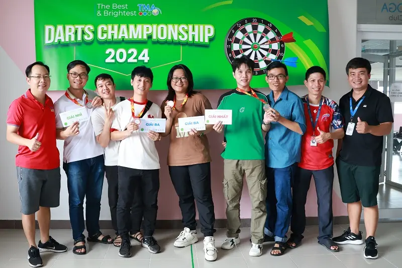 [Đại hội Thể thao - Văn nghệ 2024] Giải Ném phi tiêu 2024: Sàn đấu kịch tính cho các “tiêu thủ”
