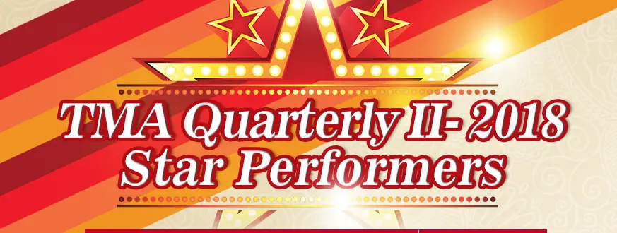 TMA Quarterly Star Performers - QII/2018