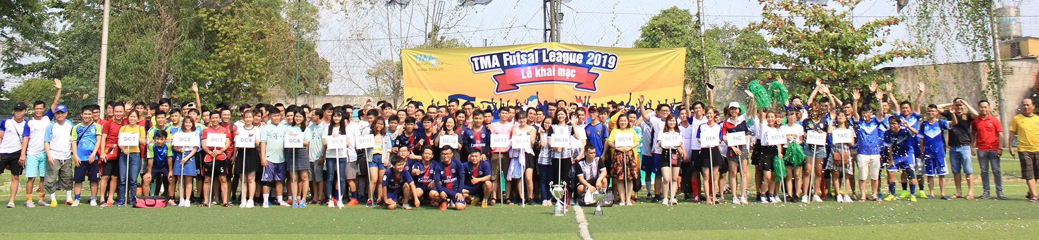 TMA Futsal League 2019: Ngày khai mạc sôi động