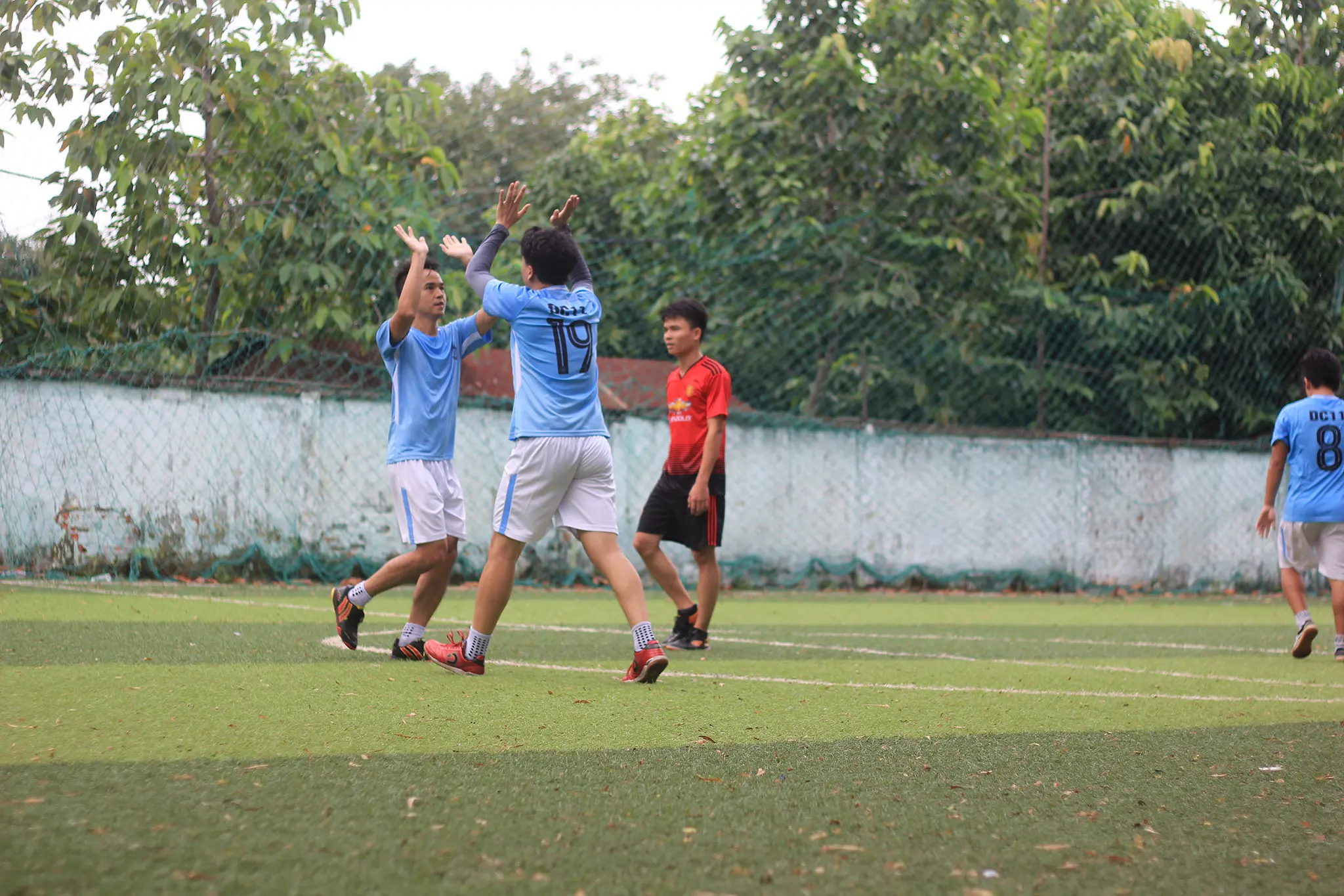 [TMA Futsal League 2018] Vòng 15: DC5 hòa DC17, DC7 suýt giành chiến thắng trước DC4
