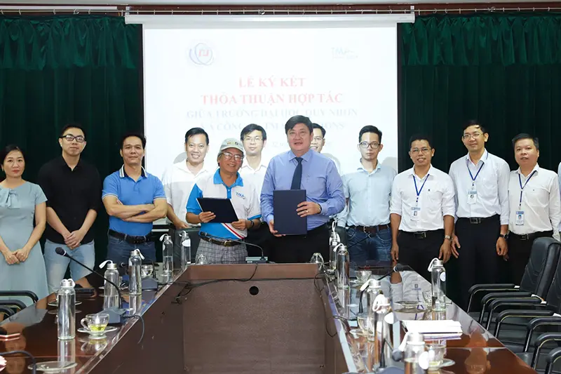 ĐH Quy Nhơn và TMA Solutions ký Biên bản hợp tác