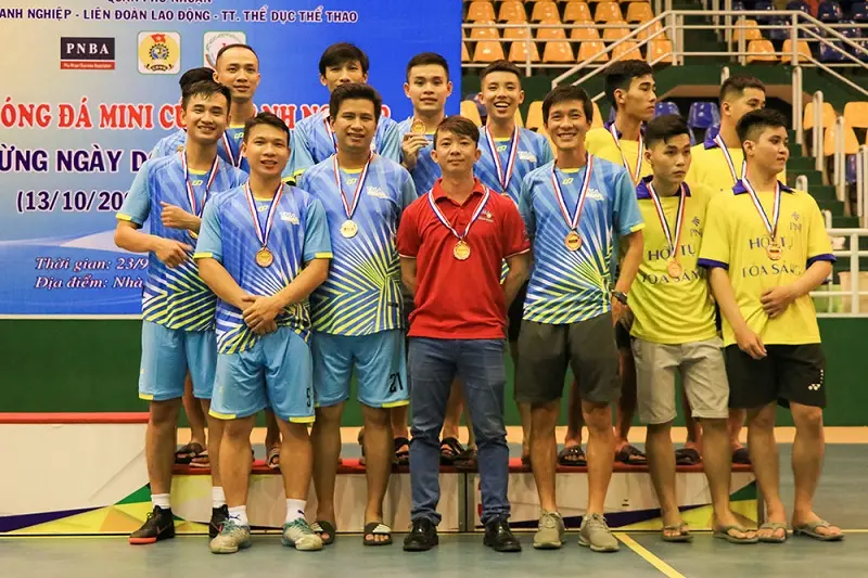 TMA tham gia giải Bóng đá mini quận Phú Nhuận