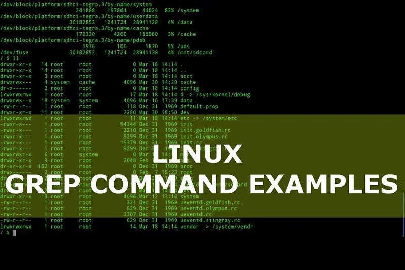 Command Grep trong linux? Một số options thường hay dùng