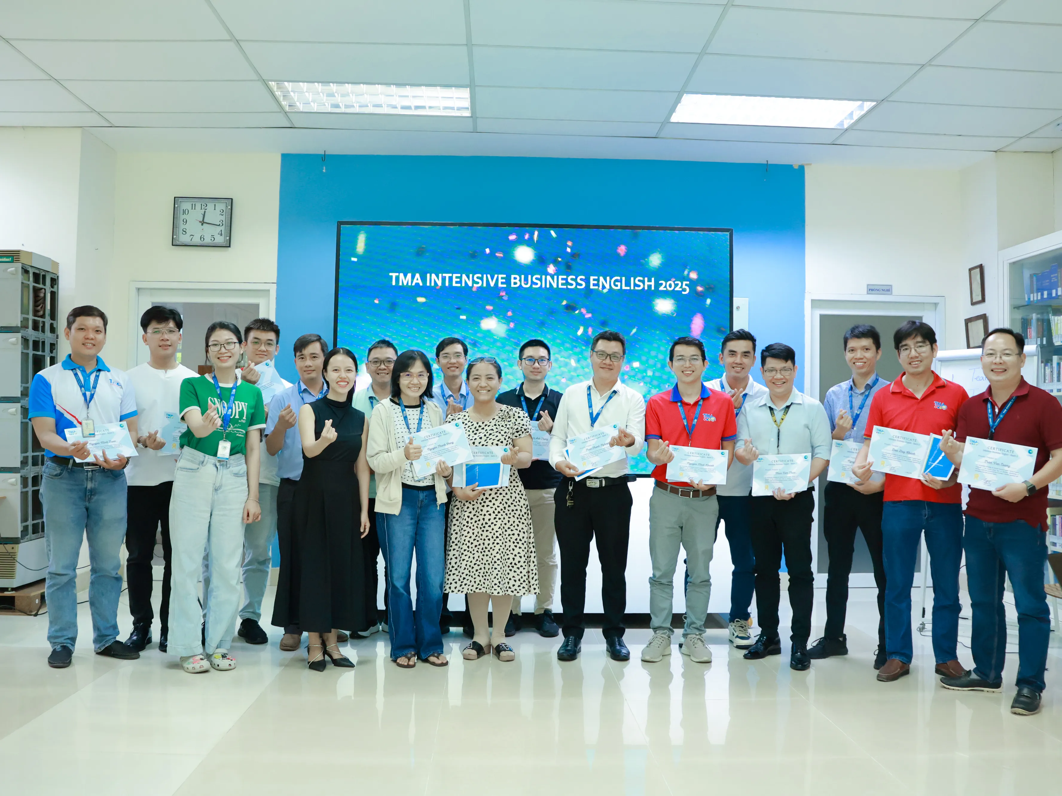Nâng cao kỹ năng tiếng Anh chuyên sâu cho thế hệ lãnh đạo TMA