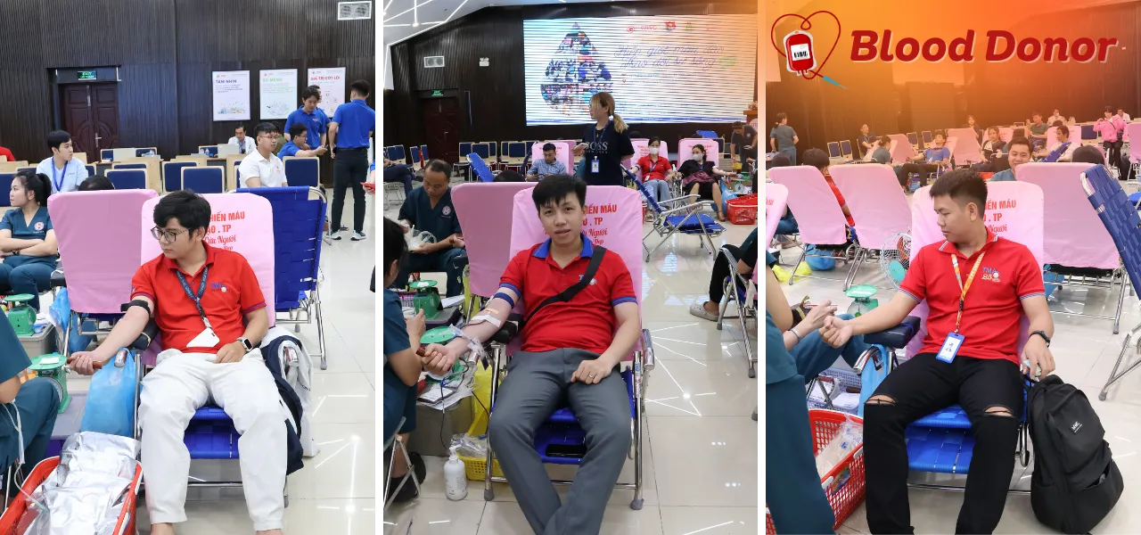 Hiến máu nhân đạo – Kết nối yêu thương từ những giọt máu hồng