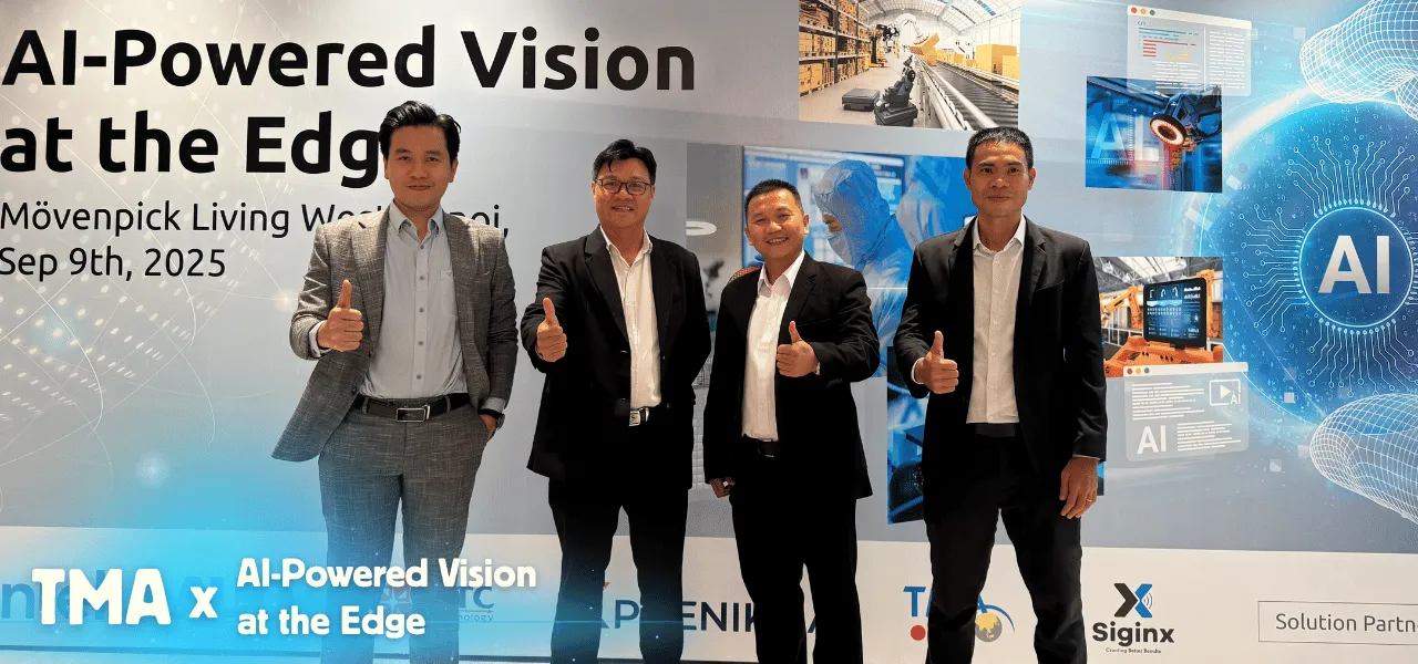 Cùng TMA ứng dụng AI trong sản xuất tại “AI-Powered Vision at the Edge”