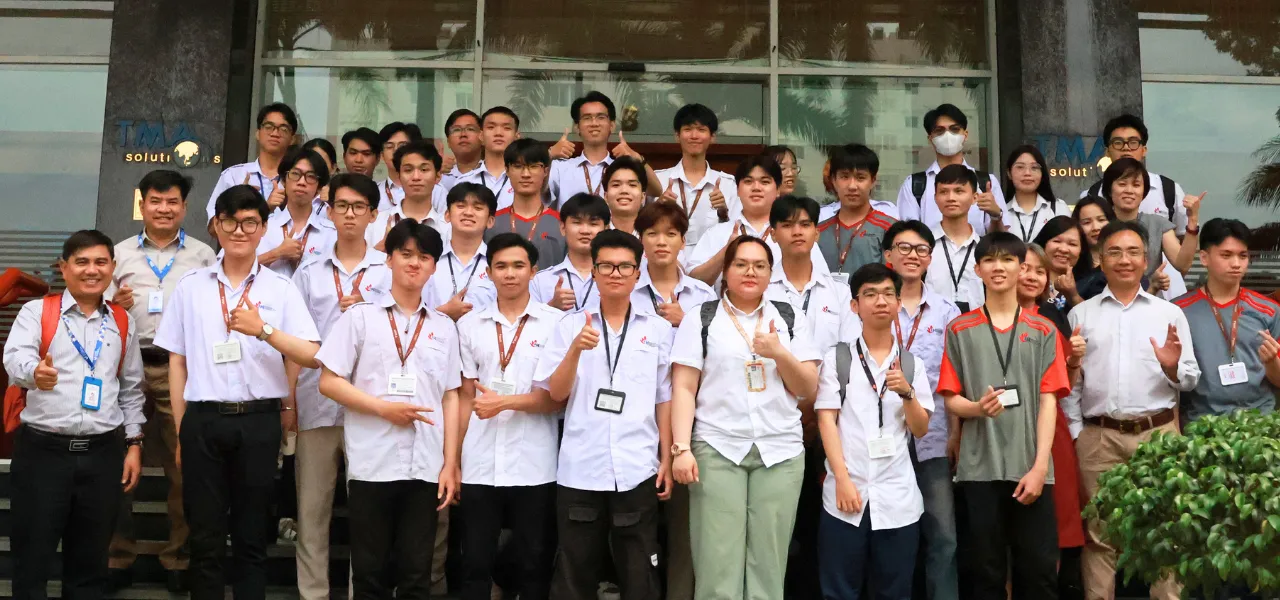 TMA chào đón sinh viên Khoa CNTT - Trường ĐH Công nghiệp TP.HCM